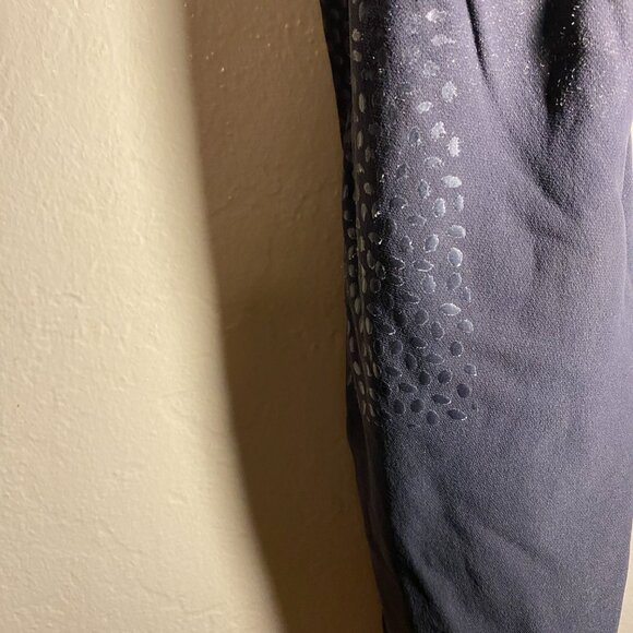 Pikeur Full-Seat Grip Breeches - Size 31/32 (EU 42) - Black with Silver Trim - Picture 10 of 13